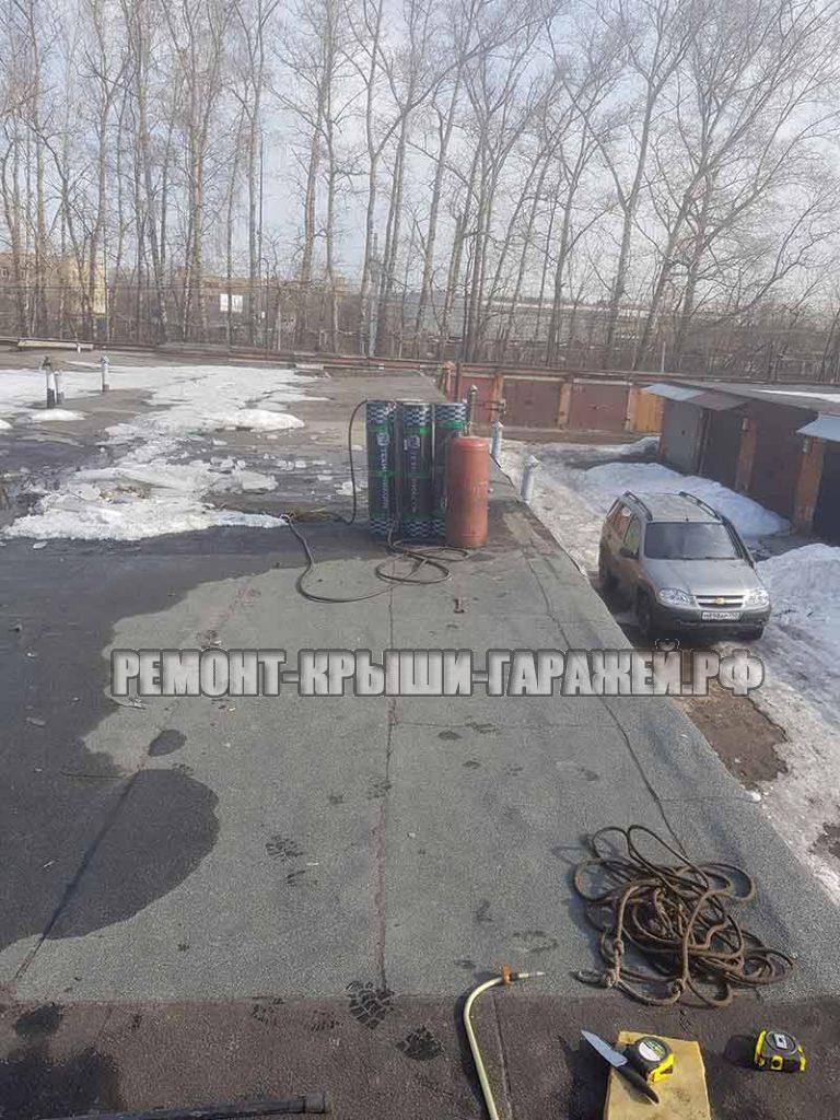 Ремонт крыши гаража Химки ГСК-10-2
